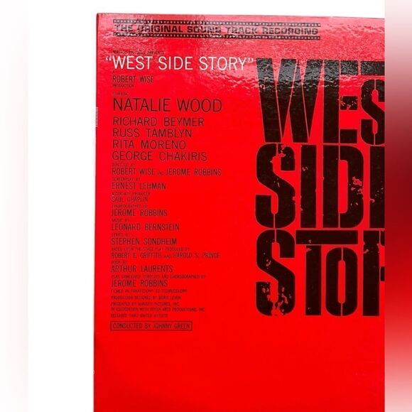 WEST SIDE STORY 1961 FILM SOUNDTRACK LP VINYL RECORD COLUMBIA MASTERWORKS - Picture 2 of 8